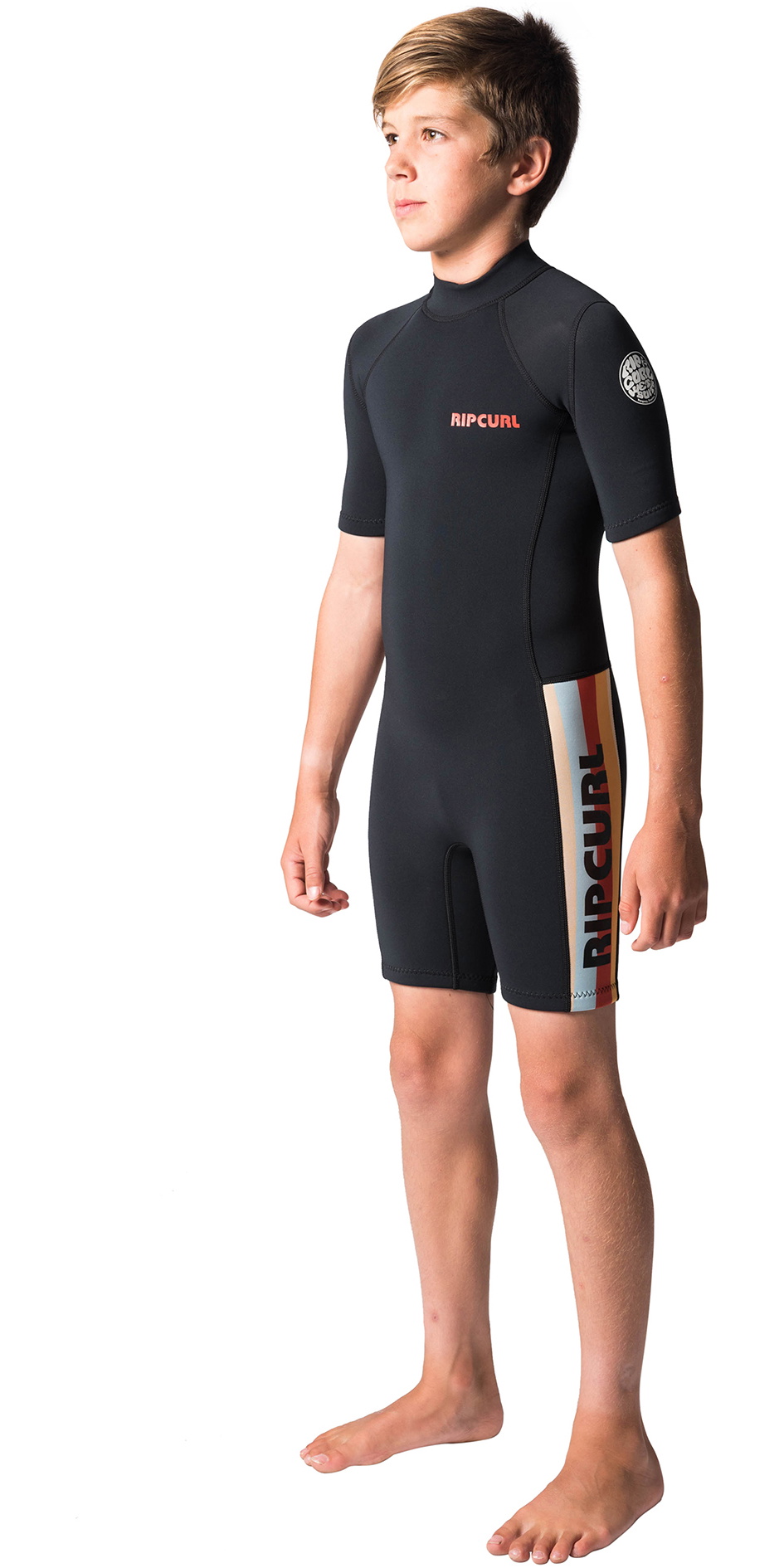 2019 Rip Curl Junior Boys Aggrolite 1 5mm Spring Shorty Wetsuit